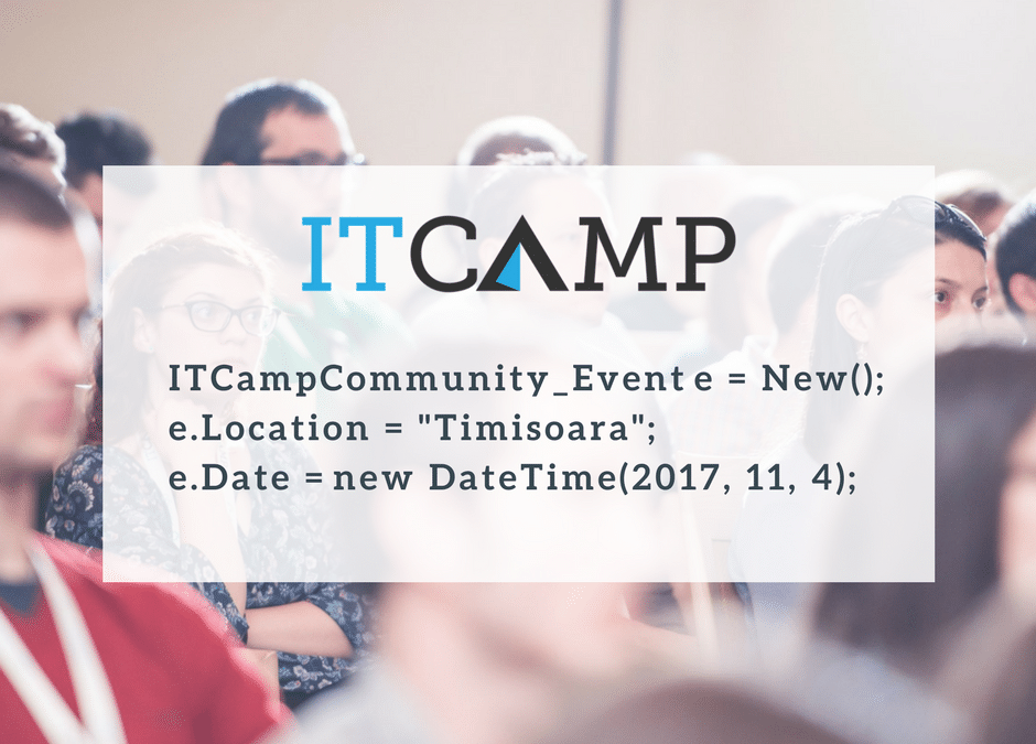 The last ITCamp Community Event of 2017 in Timisoara
